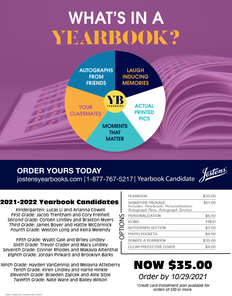 Yearbook Sales Flyer